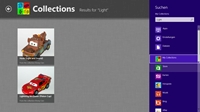 You can use Windows Search to search in your collections.