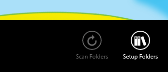 App bar method Setup Folders